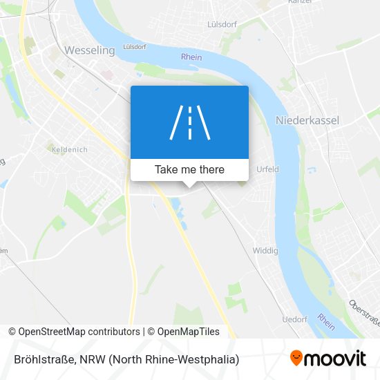 Bröhlstraße map
