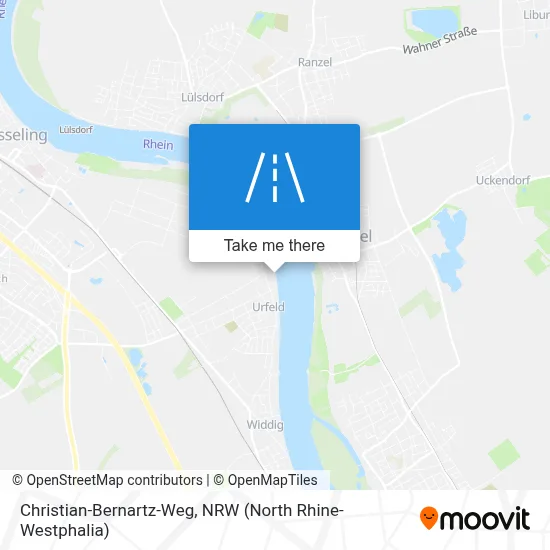 Christian-Bernartz-Weg map