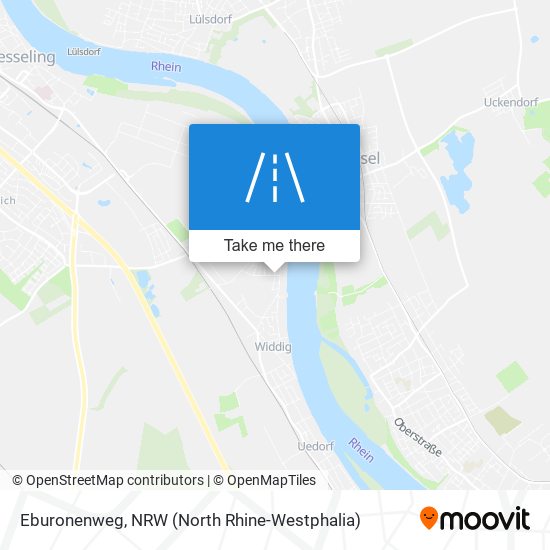 Eburonenweg map