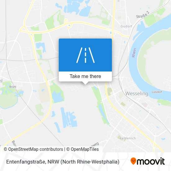 Entenfangstraße map