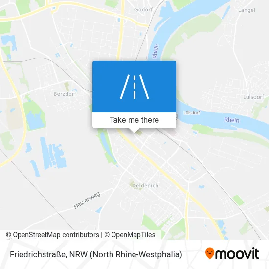 Friedrichstraße map