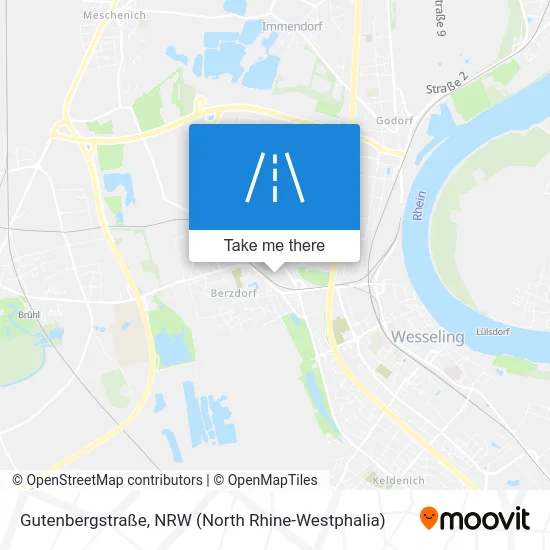 Gutenbergstraße map