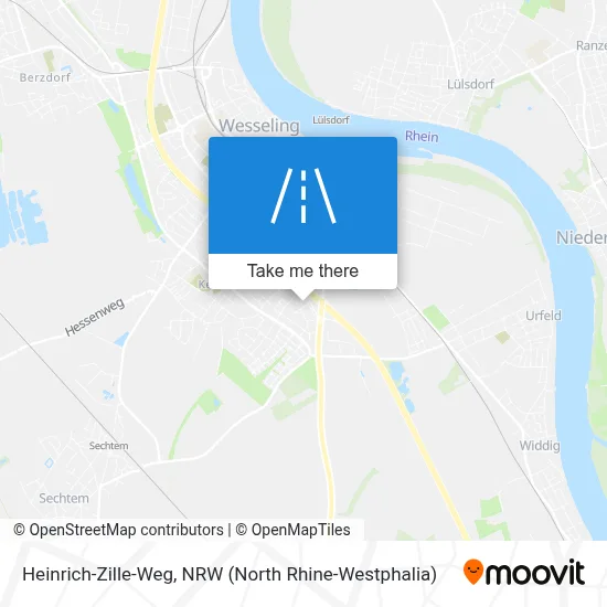 Heinrich-Zille-Weg map