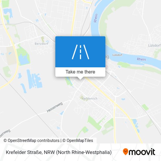 Krefelder Straße map