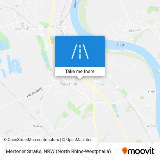 Mertener Straße map