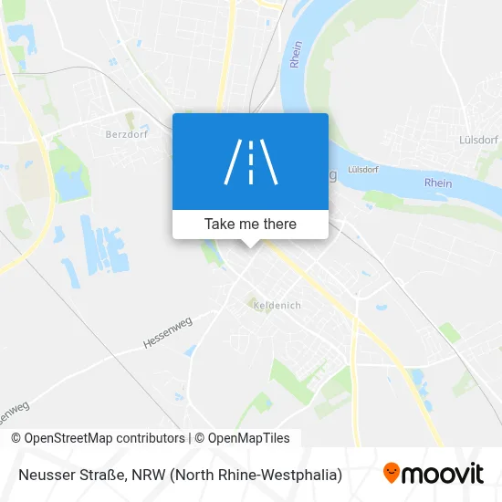 Neusser Straße map