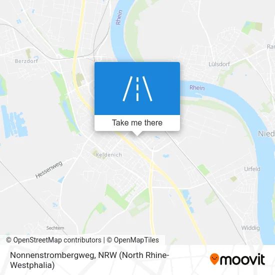Карта Nonnenstrombergweg