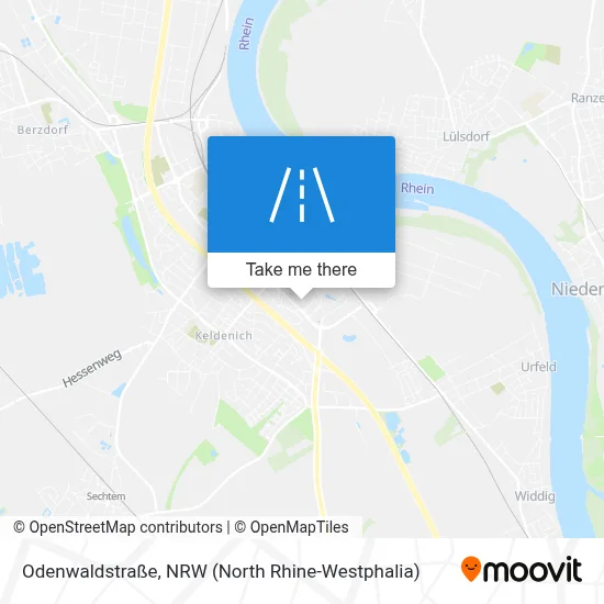 Odenwaldstraße map