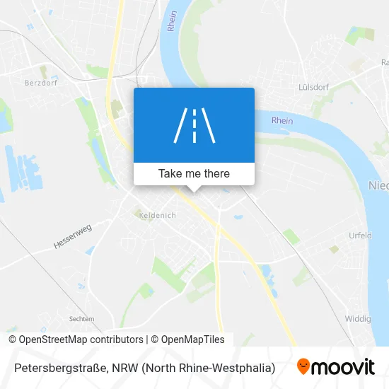 Petersbergstraße map