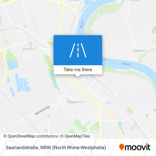 Saarlandstraße map
