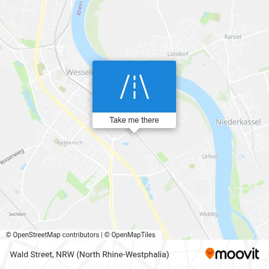 Waldstraße map