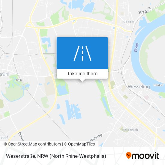 Weserstraße map