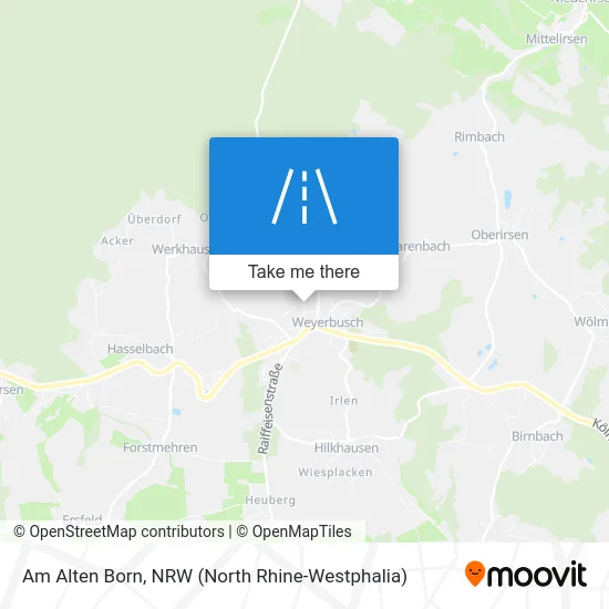 Am Alten Born map