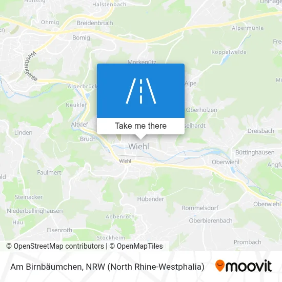 Am Birnbäumchen map