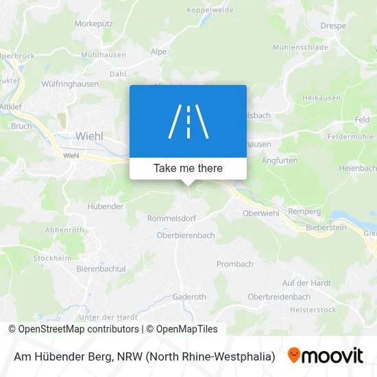 Am Hübender Berg map