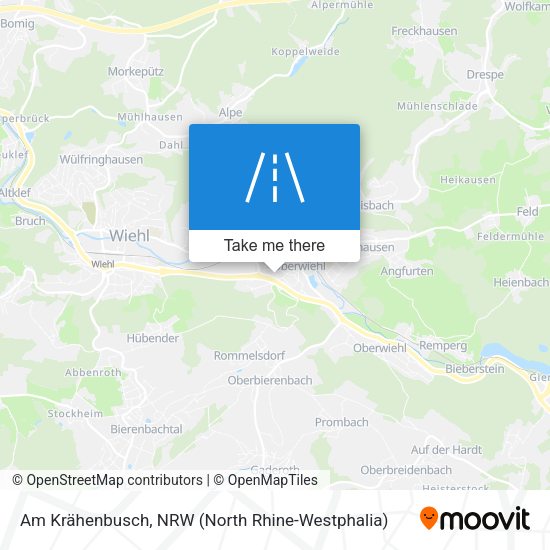 Am Krähenbusch map