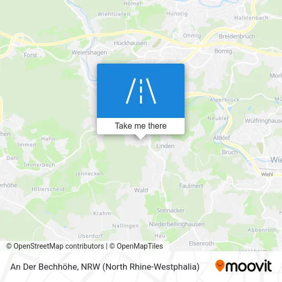 Карта An Der Bechhöhe