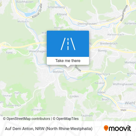 Auf Dem Anton map