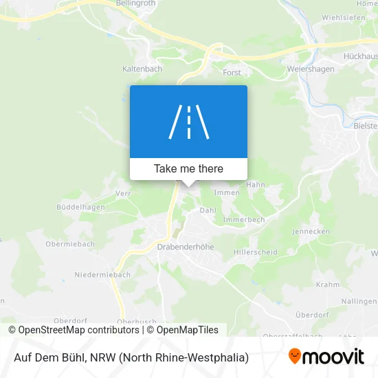Карта Auf Dem Bühl
