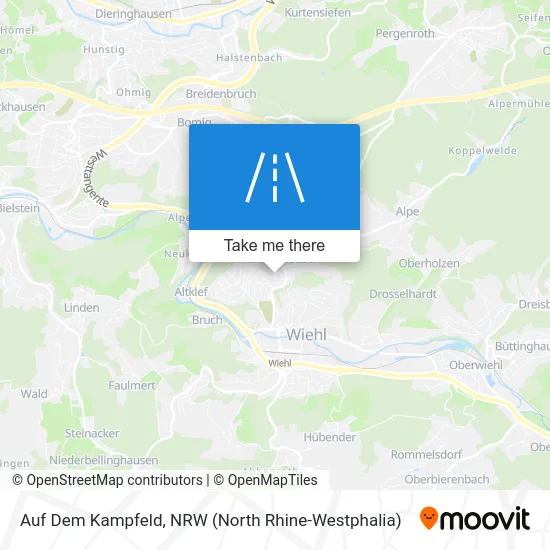 Auf Dem Kampfeld map