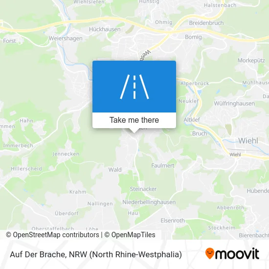 Карта Auf Der Brache