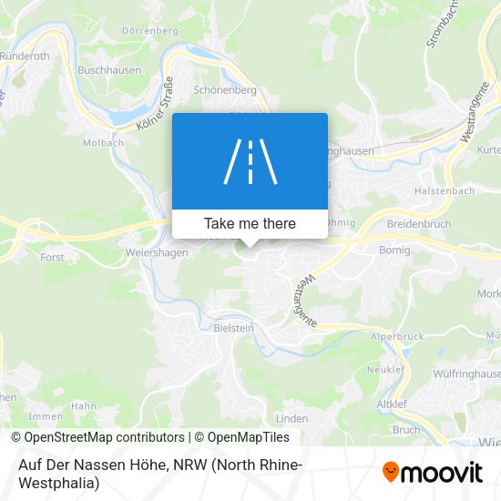 Auf Der Nassen Höhe map