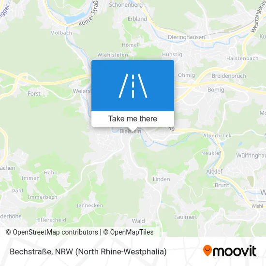 Bechstraße map