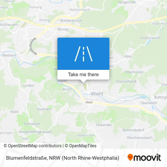 Blumenfeldstraße map