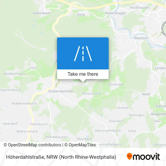 Карта Höherdahlstraße