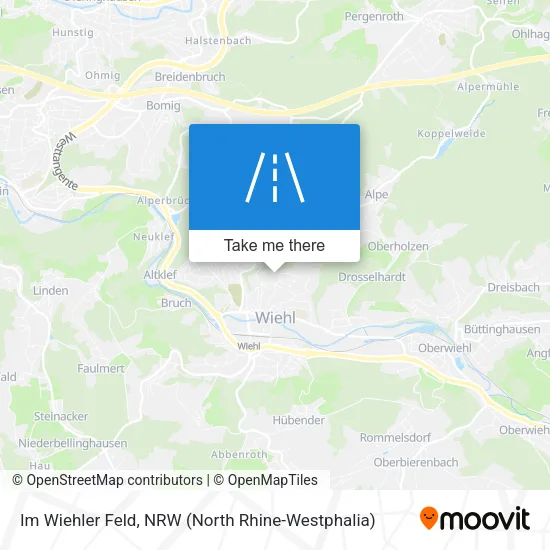Карта Im Wiehler Feld
