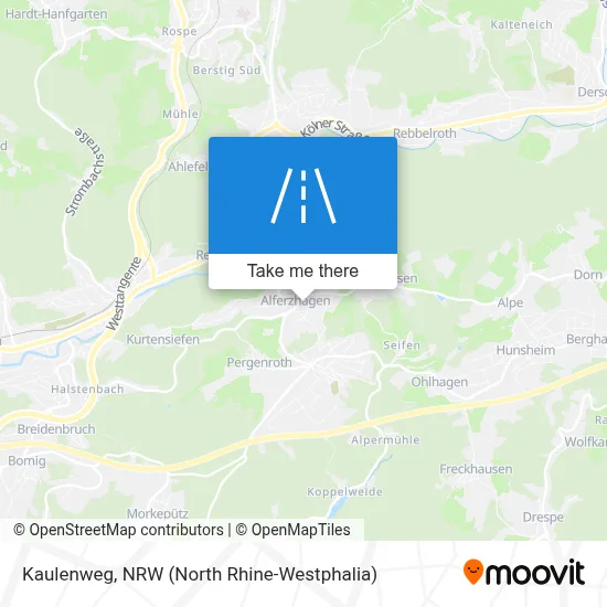 Kaulenweg map