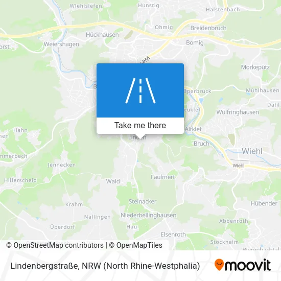 Карта Lindenbergstraße