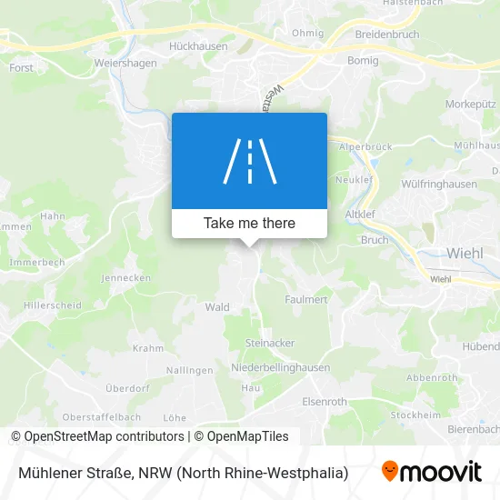 Mühlener Straße map