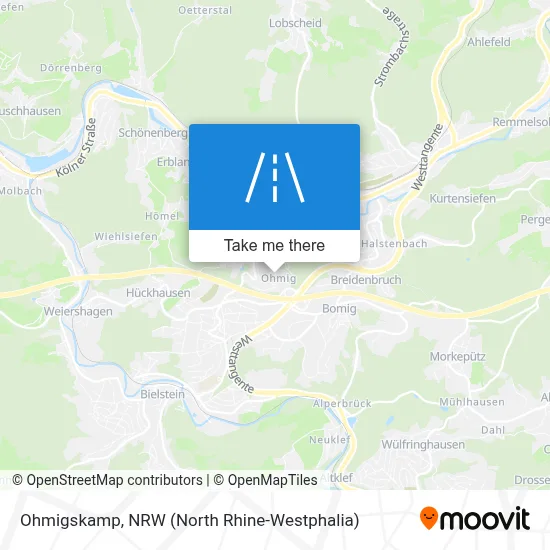 Ohmigskamp map