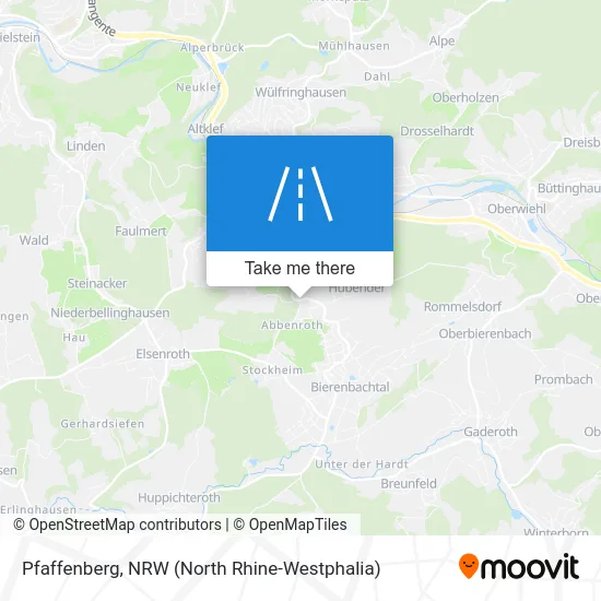 Карта Pfaffenberg