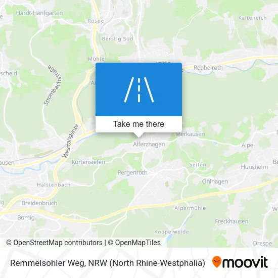 Карта Remmelsohler Weg