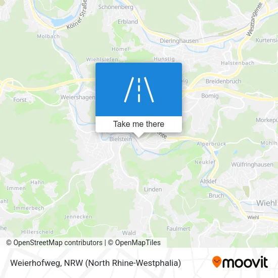 Карта Weierhofweg