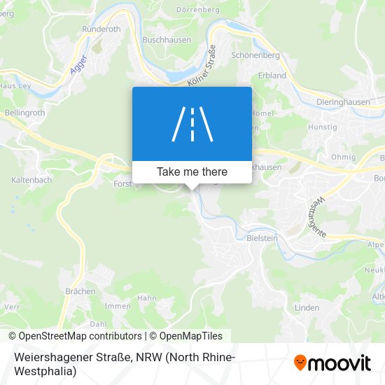 Weiershagener Straße map