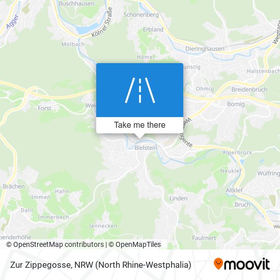 Карта Zur Zippegosse