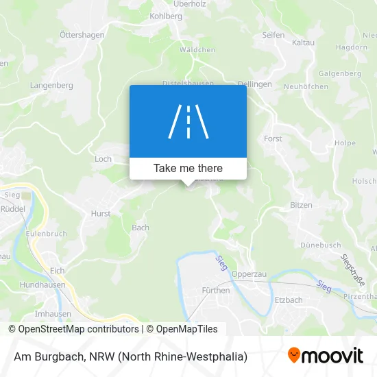 Am Burgbach map