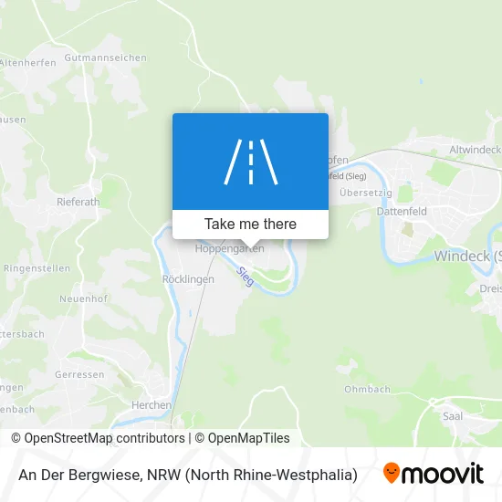 Карта An Der Bergwiese