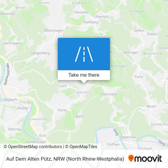 Auf Dem Alten Pütz map