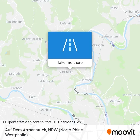 Карта Auf Dem Armenstück