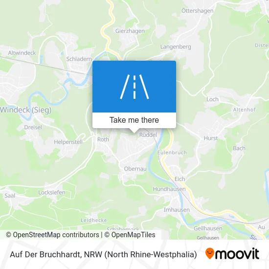 Auf Der Bruchhardt map