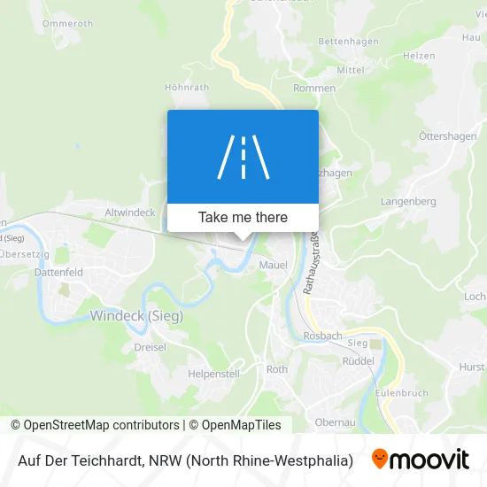 Auf Der Teichhardt map