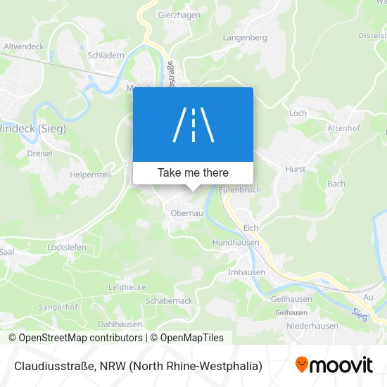 Claudiusstraße map