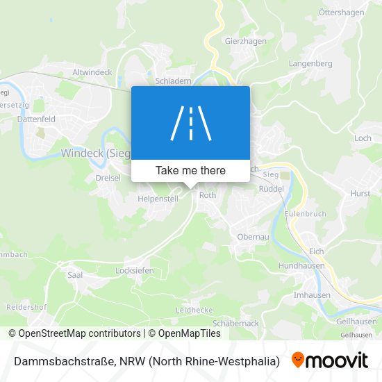 Dammsbachstraße map