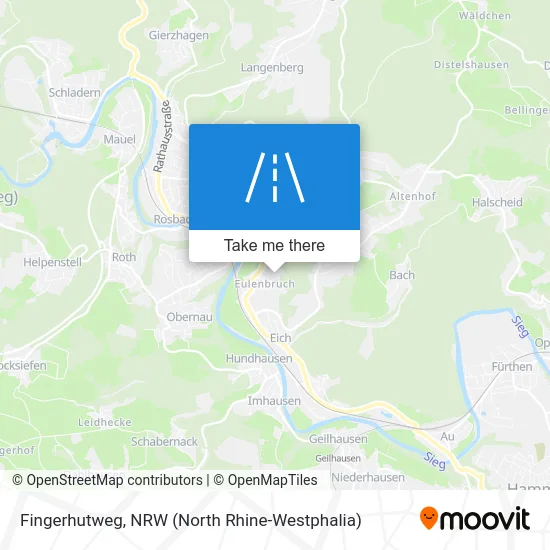 Fingerhutweg map