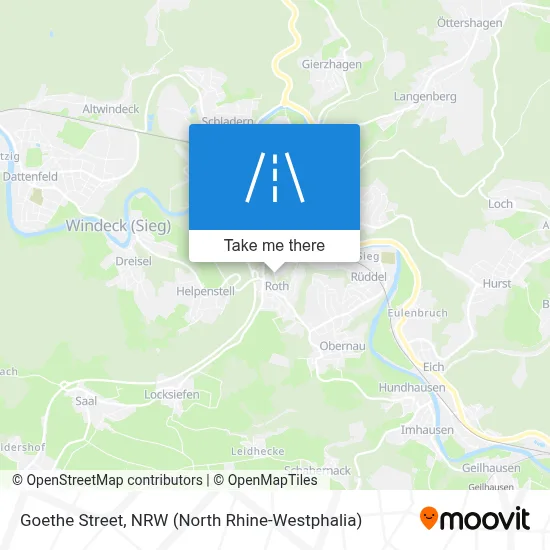 Goethestraße map