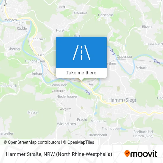Hammer Straße map